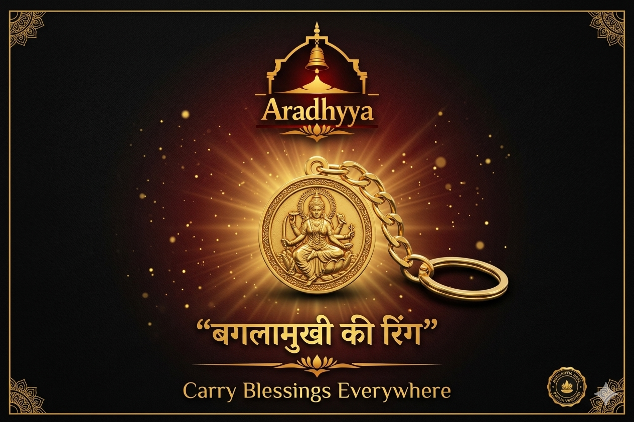 Bagalamukhi Key Ring