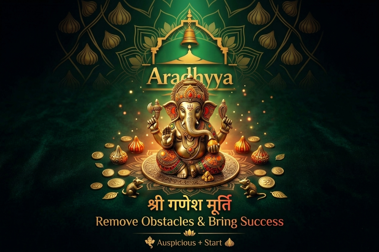 Brass Ganesh Murti