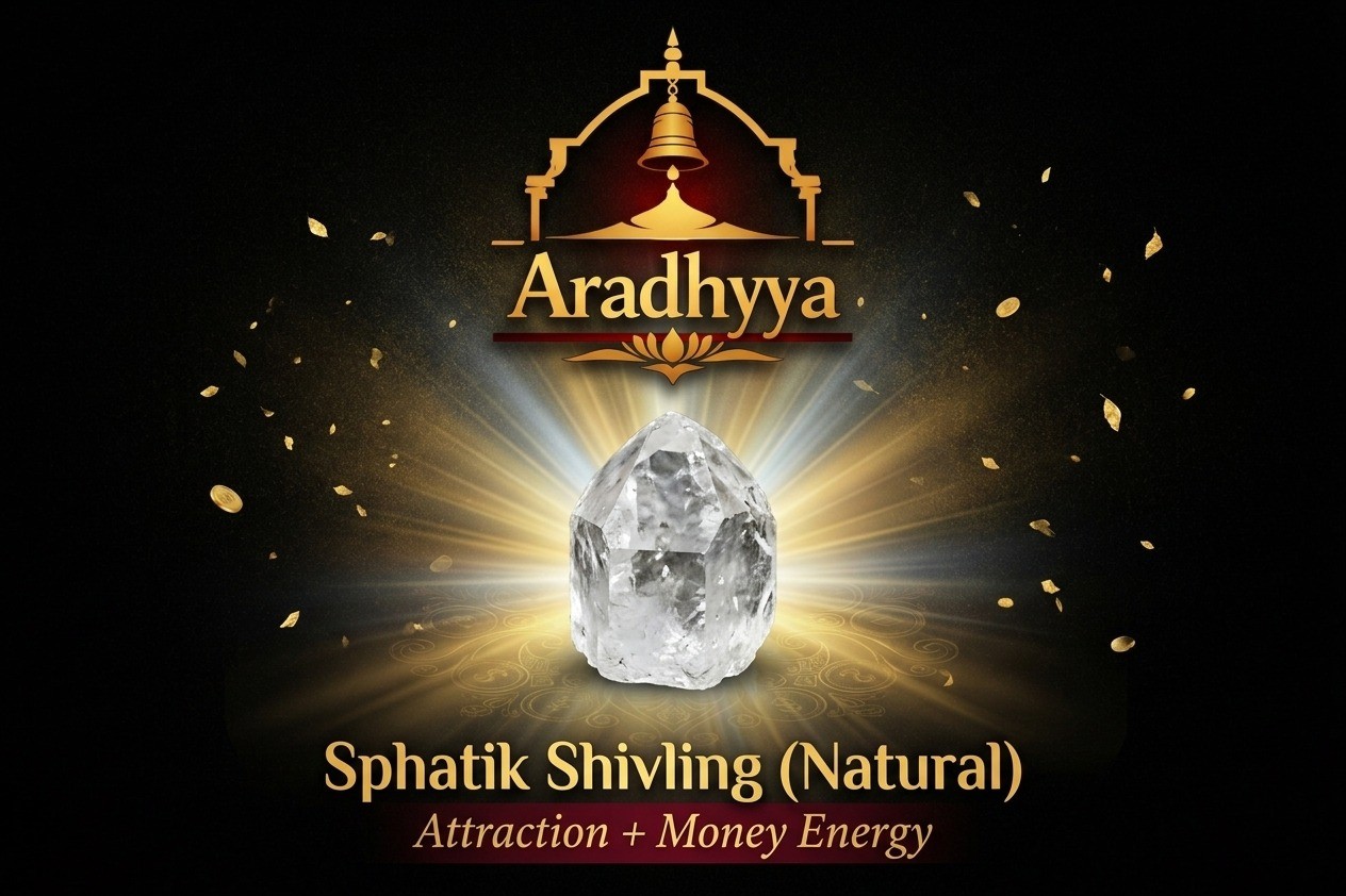 Sphatik Shivling Natural